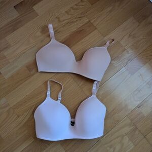 Elegant Nude and Pink Women's Bras